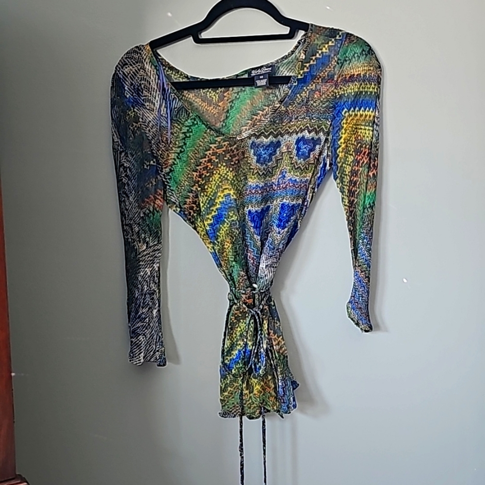 Lucky Brand sheer top